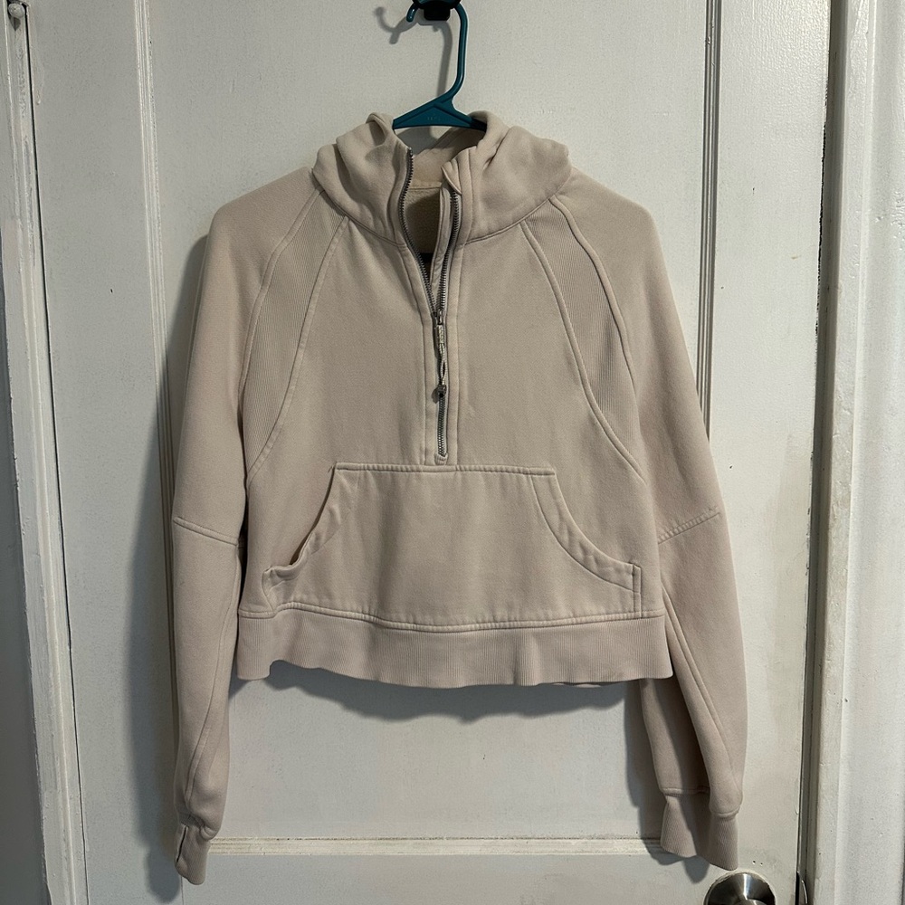 Scuba Oversized Half-Zip Hoodie